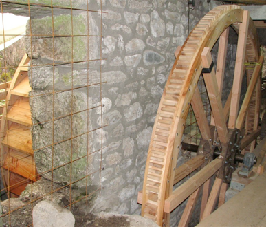 Contre Roue en bois